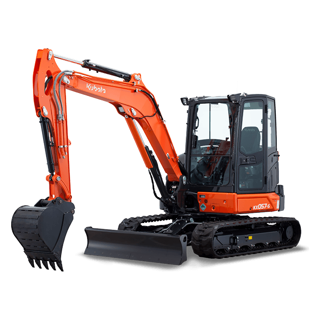Kubota KX057-5 compact excavator
