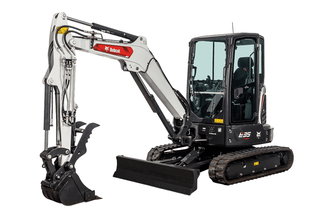 Bobcat E35 compact excavator